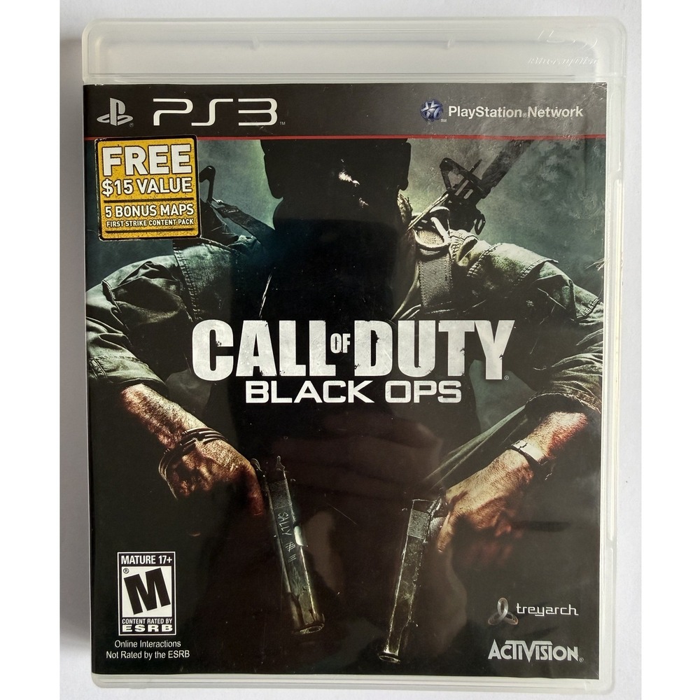 Call of Duty Black Ops Sony PlayStation‎ 3 - Complete CIB W/ Manual Tested Works